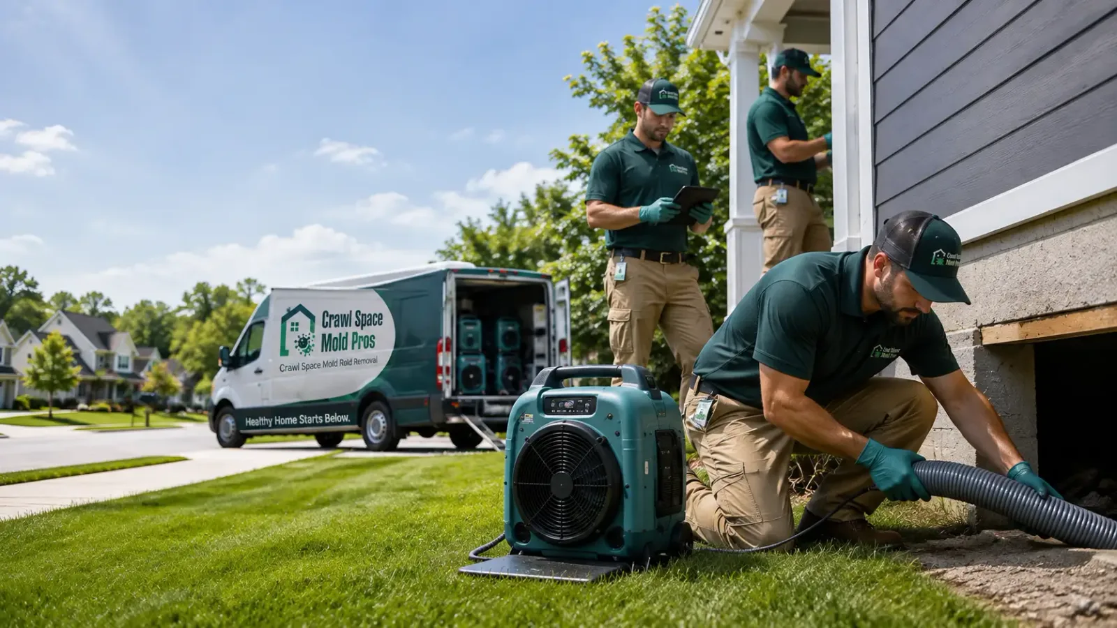 Crawl Space Mold Removal in Postville, IA